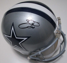 Emmit Smith 22 Dallas Cowboys Autographed Signed Full Size Replica Helmet BAS