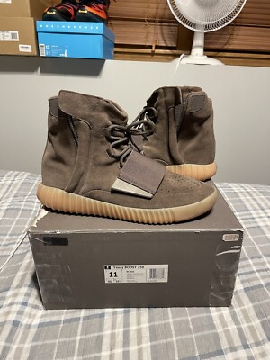 Size 11 adidas Yeezy Boost 750 Chocolate 889772377332|