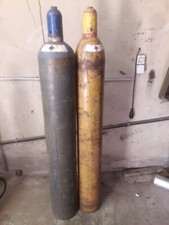 Sauerstoffflasche 50 l & Acetylenflasche 50 l&nbsp; leer,&nbsp; T&Uuml;V abgelaufen