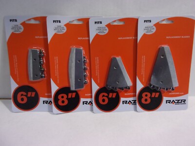 RAZR Replacement ice Auger Blades Choose your size!  NIP