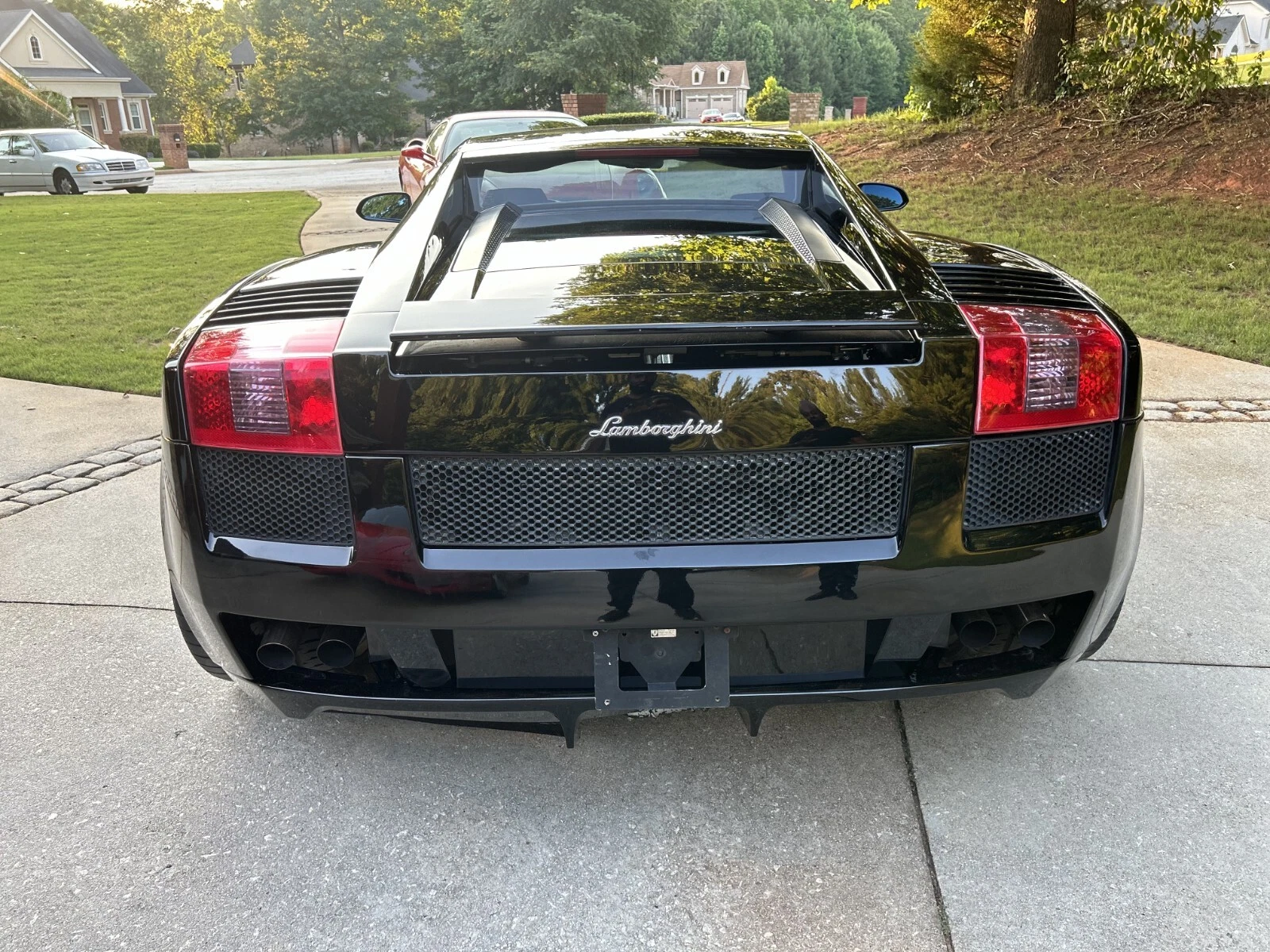 Lamborghini Gallardo Back View