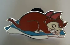Disney Pin Trading Sweet Dreams Mystery Alice In Wonderland Dinah Cat Sleeping
