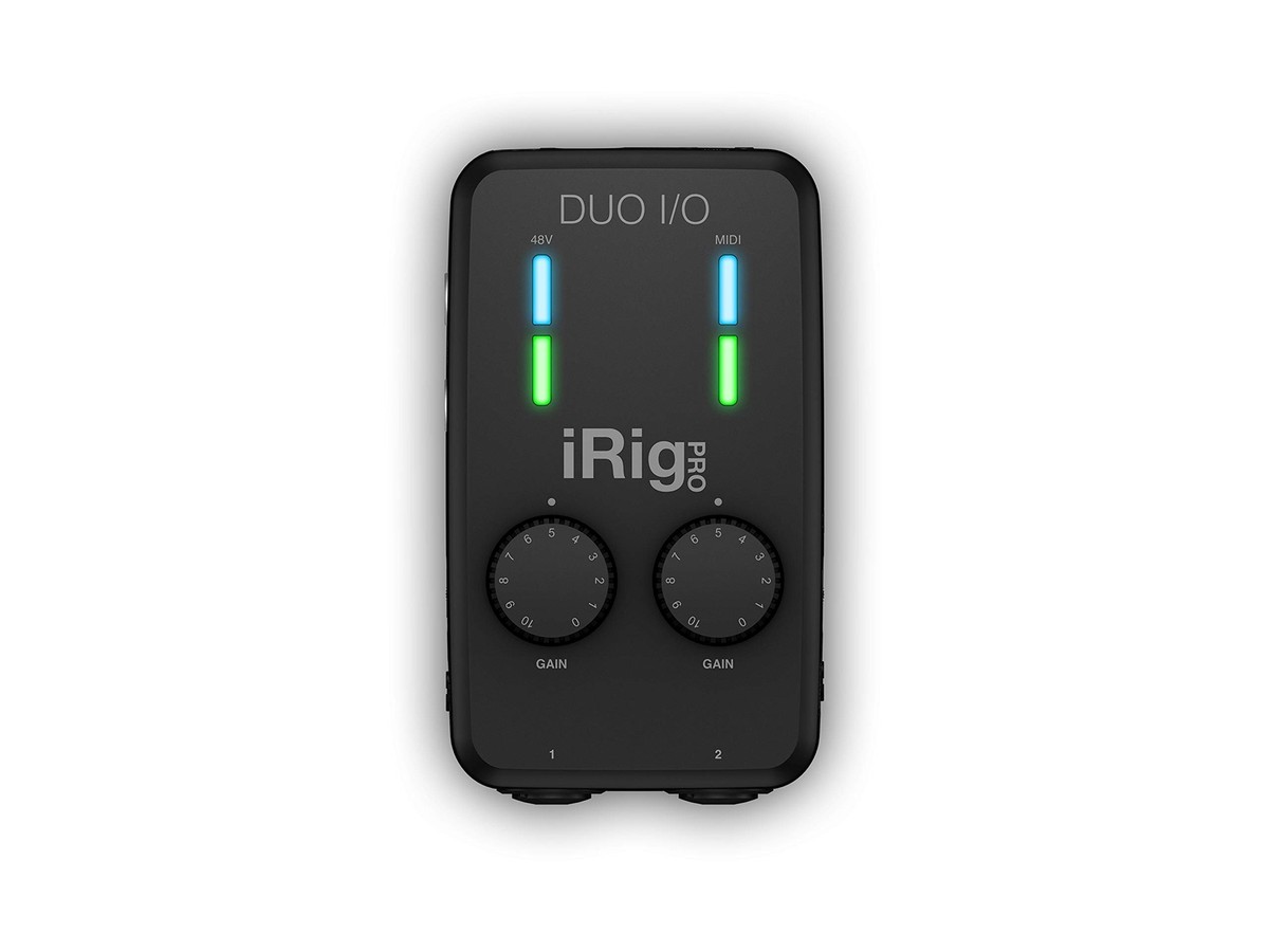 iRig Pro Duo I/O USB audio interface, TRS balanced & headphones 