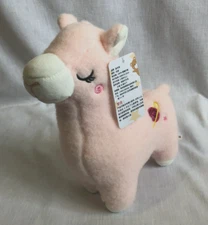 Pink Sleepy Llama Plush With Stars and Planet New With Tags USA Seller 10"