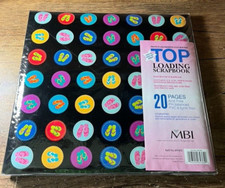 NEW MBI Top-Loading Scrapbook Post-Bound 20-Pages Sandals