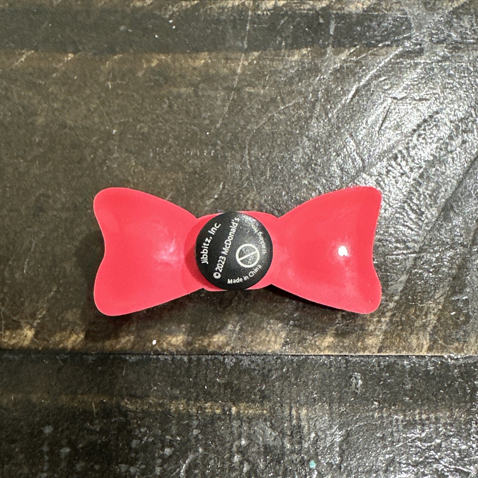 CROCS X MCDONALD'S BIRDIE CLASSIC CLOG CHARM BOW Rare image 2