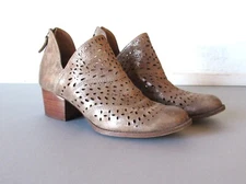 Söfft Wyoming Metallic Grey Smoke Bootie Womens Size 9.5