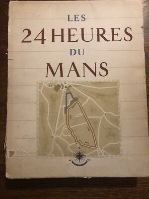 RARE!!!! Book the 24 hours of Le Mans Roger Labric, Geo Ham, autograph  book