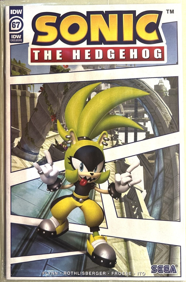 SONIC The HEDGEHOG Comic Book IDW #67 Online Exclusive December