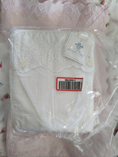Simply Shabby Chic Sheet Set Woodrose Embroidered NWT TwinXL 100% Cotton Darling - Picture 2 of 11