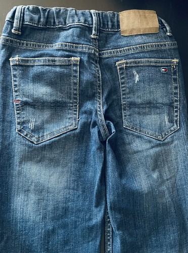 TOMMY HILFIGER Boy's Revolution Fit Straight Denim Jeans SZ 7 - Picture 8 of 10