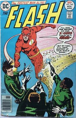 The Flash #245 F November 1976 Bronze Age 