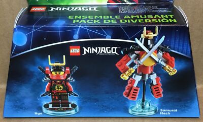 2015 LEGO DIMENSIONS NINJAGO SET# 71216-NYA & SAMURAI MECH 59PCS