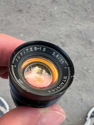 Jupiter-12 f2.8/35mm Vintage USSR Technical Special Wide
