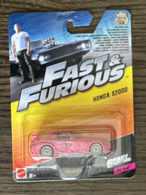 ミニカー FAST&FURIOUS 2000 Honda S2000 Jada 1:24 Fast & Furious Suki's 2001 Honda S2000 w/Mia's Integra