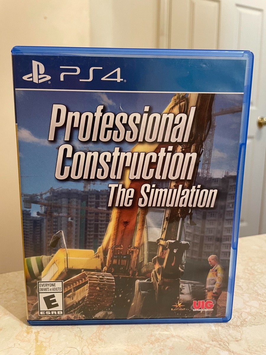 Professional Construction the Simulation PS4 - Jeux vidéo - Achat & prix