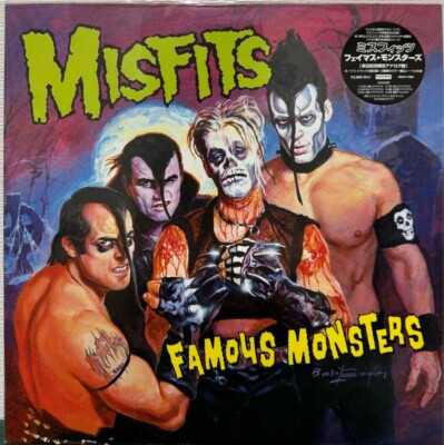 Misfits Famous Monsters LP Yellow Vinyl Original 2000 Roadrunner  