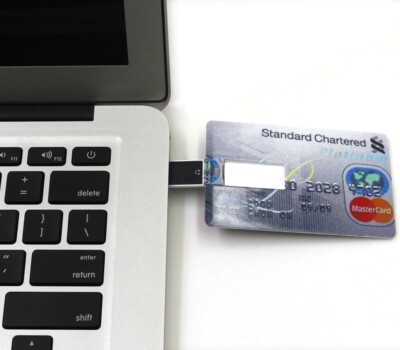Chiavetta USB 64GB Pen Drive per Carte di Credito Uflatek Chiavette USB 2.0 Penna USB Forma