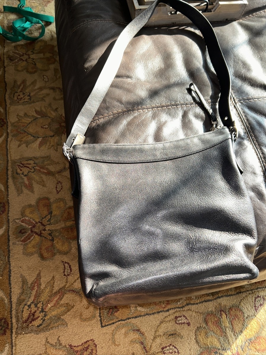 Vintage Coach Black Soho Zip Leather Tote Bag Purse Style | eBay