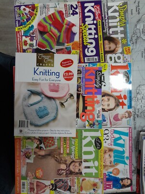 Knitting Bindle Magazin Simply Knitting Lets Knit
