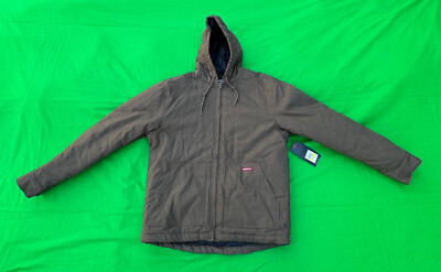 Wolverine Grayson Marron Fonce Men's Hooded Jacket Size M. | eBay