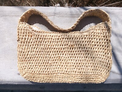 'Slouch Bag' by Hat Attack | Woven Straw lined in Paper Fiber