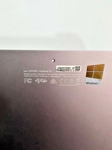 ASUS ZENBOOK UX330UA BACKCASE - Picture 3 of 3