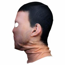 3D Realistic Anti Tracking Nofaceman Balaclava Hood Cosplay Mask Collectible