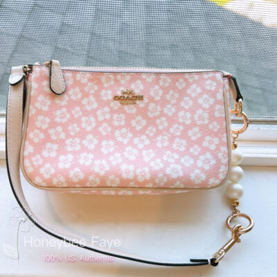 Nwt Coach Nolita 19 With Graphic Ditsy Floral Print CA783 +