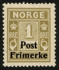 Norway 1929 (NK 163b, MI 141, SC 136) - Postage due with surcharge - MH