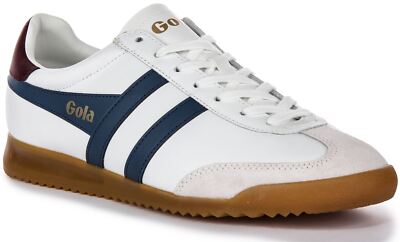 Gola Classics Torpedo 80s Gum Sole Leather Mens Sneaker  display picture 3