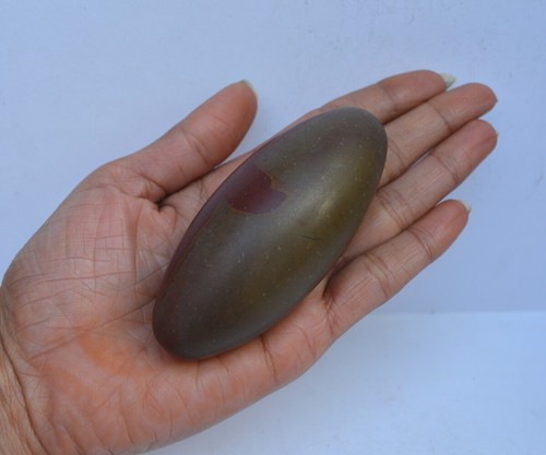 Shiva lingam Narmada River India pio ed eccellente raro Lingam ~ 4120 & 4121 - Foto 9 di 24