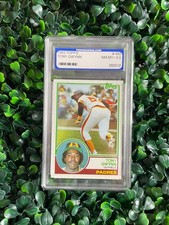 Tony Gwynn 1983 TOPPS Rookie Card Padres HOF Graded PGS 8.5