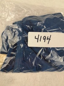 Warners Panties Size 8 Navy Blue High Cut Shiny Satin Sissy Brief Panty Vtg NWT