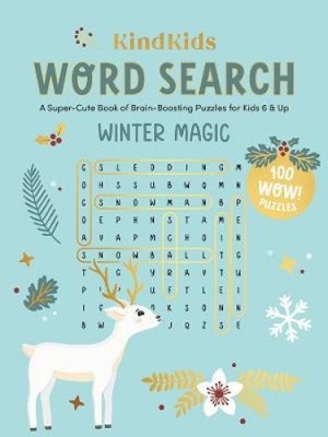 KindKids Word Search Winter Magic: A Super-Cute Book of Brain-Boosting Puzzles