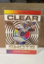 2021 Panini Illusions - Clear Shots Aaron Donald #CS-4