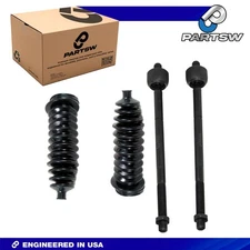 4 New Pc Inner Tie Rod Ends Tie Rod Boots for Dodge Caravan and Chrysler Voyager