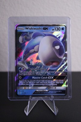 Wishiwashi GX 63/236 Pokémon Sun and Moon: Cosmic Eclipse Holographic Full Art