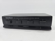 Radio Shack Cat. No. 40-244 High Power Stereo 4-Way Speaker Control Switch Used