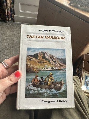 vintage old book The Far Harbour Naomi Mitchison Evergreen Library (B4)