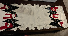 St. Nicholas Square Snowmen Table Runner
