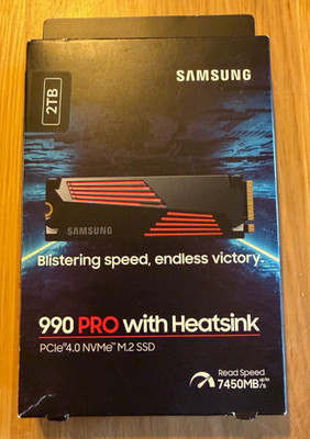 Samsung 990 PRO 2TB M.2 NVMe Interne SSD - Schwarz