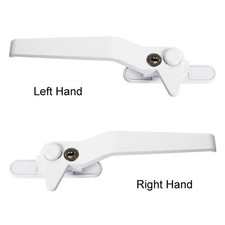 Avocet WMS UPVC Window Handle Cockspur Window Handle White Doble Glazed Avocet