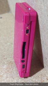 CLEAN Nintendo 3DS Glossy Pink Handheld Console System USA Version W Sty G2U