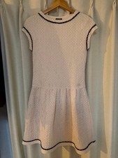 Chanel Women's Knit Dress / Pink Beige, Size 36, Pre-Owned