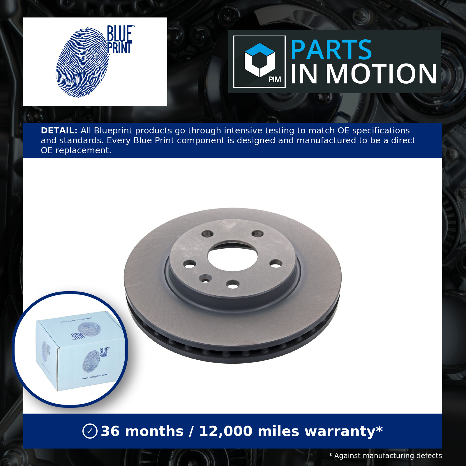 2x Brake Discs Pair Vented fits OPEL INSIGNIA A 2.0 Front 08 to 17 296mm Set New - Image 18