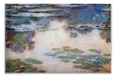 Water Lilies 1906 by Claude Monet Canvas Print Framed Ready to Hang 8x12