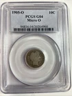 1905-o Micro O Barber Dime PCGS G04