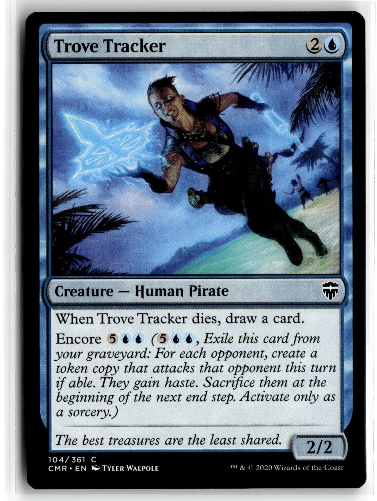 TROVE TRACKER 104 COMMON COMMANDER LEGENDS MAGIC: THE GATHERING LIGHTLY PLAYED