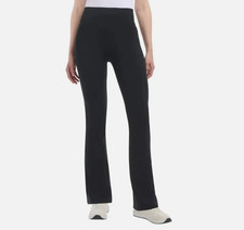 Jockey Women's Yoga Pants, Black Salt, Size Large